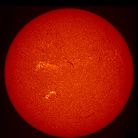 Image of Sun's chromosphere