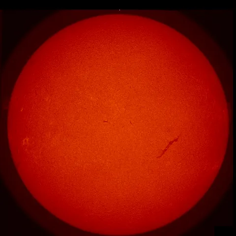 Image of Sun's chromosphere