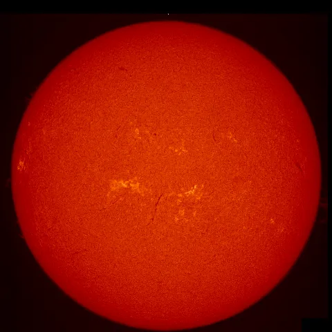 Image of Sun's chromosphere