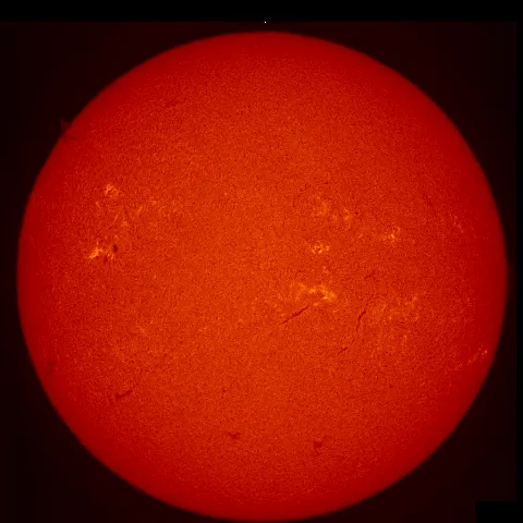 Image of Sun's chromosphere