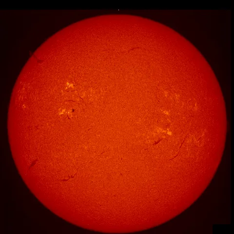 Image of Sun's chromosphere