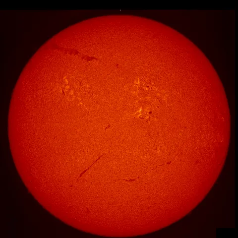 Image of Sun's chromosphere