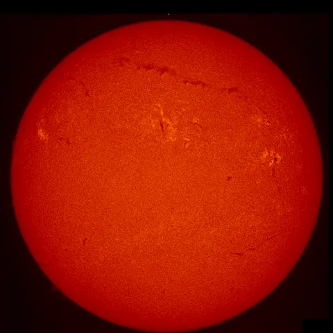 Image of Sun's chromosphere