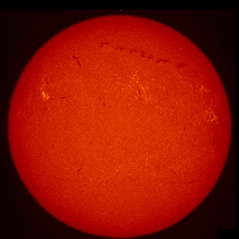 Image of Sun's chromosphere