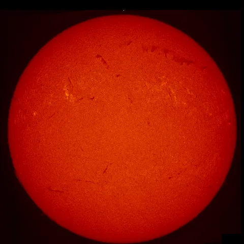 Image of Sun's chromosphere