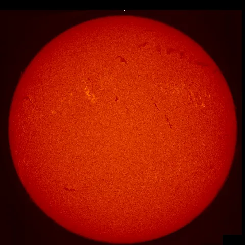 Image of Sun's chromosphere