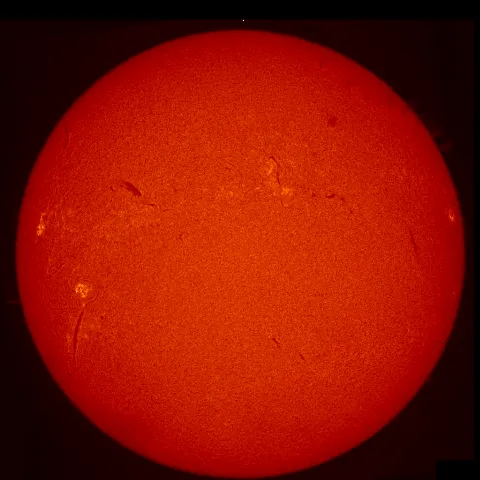 Image of Sun's chromosphere