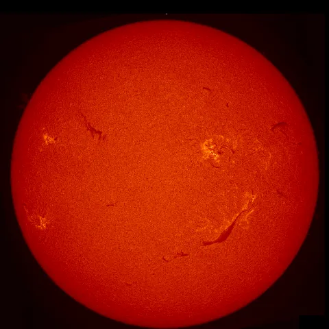 Image of Sun's chromosphere