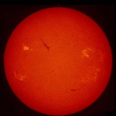 Image of Sun's chromosphere