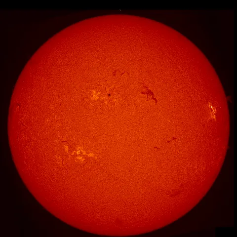 Image of Sun's chromosphere