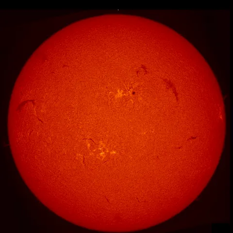 Image of Sun's chromosphere