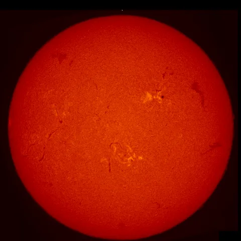 Image of Sun's chromosphere