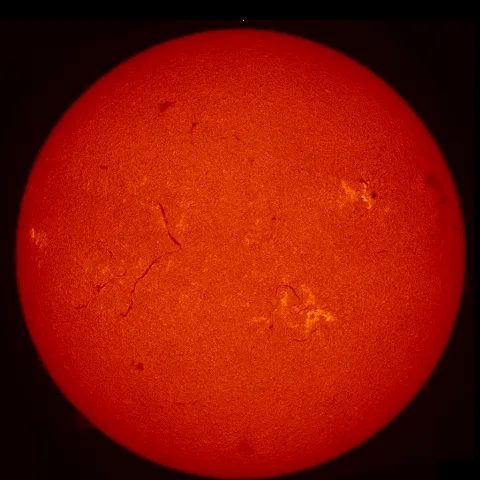 Image of Sun's chromosphere