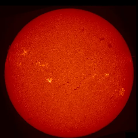 Image of Sun's chromosphere