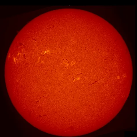 Image of Sun's chromosphere