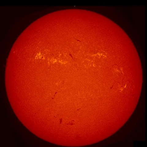 Image of Sun's chromosphere