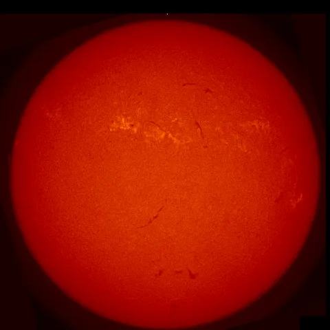 Image of Sun's chromosphere