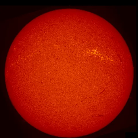 Image of Sun's chromosphere