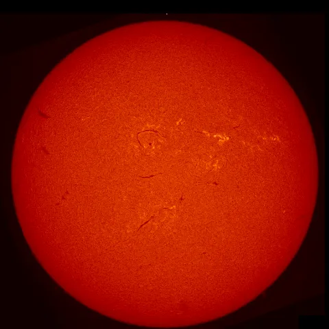 Image of Sun's chromosphere