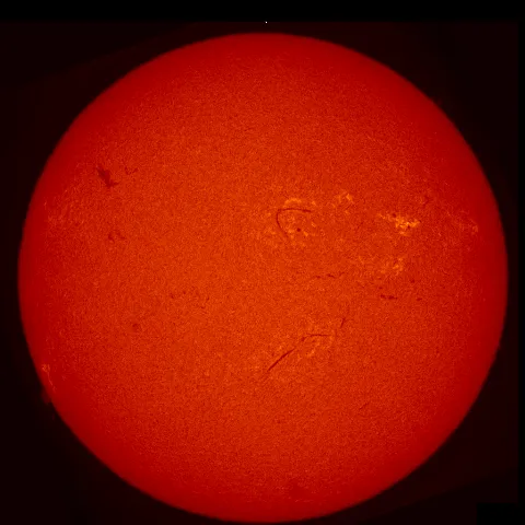 Image of Sun's chromosphere