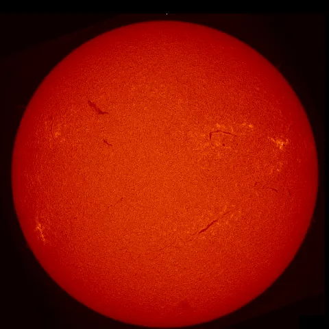 Image of Sun's chromosphere