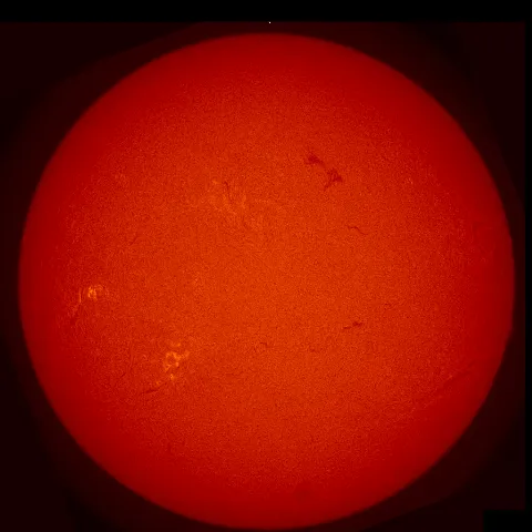 Image of Sun's chromosphere