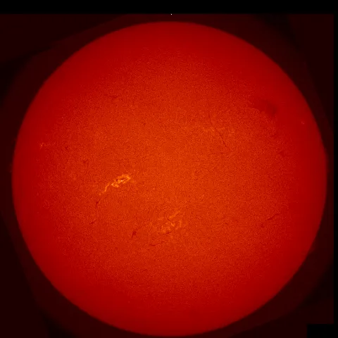 Image of Sun's chromosphere