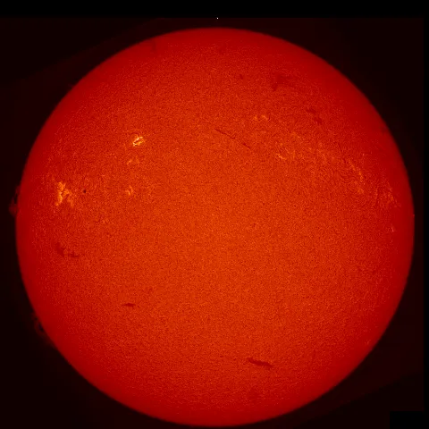 Image of Sun's chromosphere