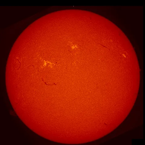 Image of Sun's chromosphere