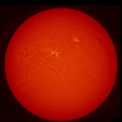 Image of Sun's chromosphere