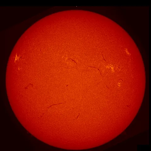 Image of Sun's chromosphere