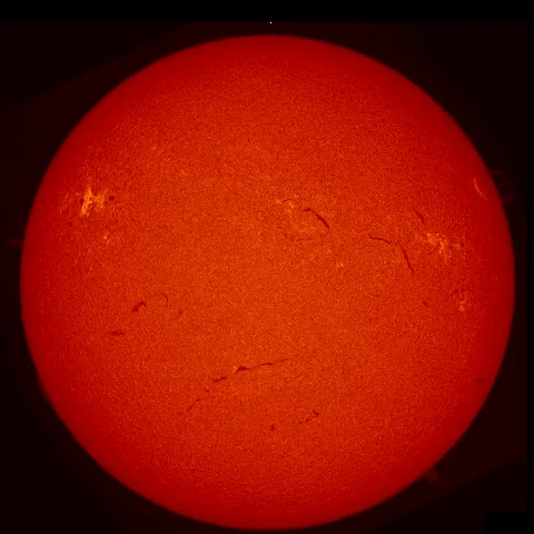 Image of Sun's chromosphere