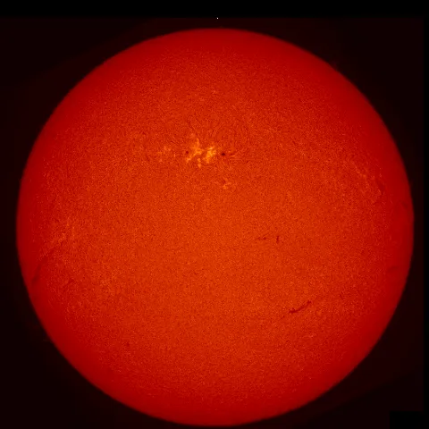 Image of Sun's chromosphere