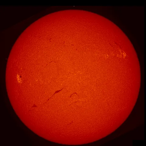 Image of Sun's chromosphere