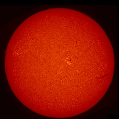 Image of Sun's chromosphere