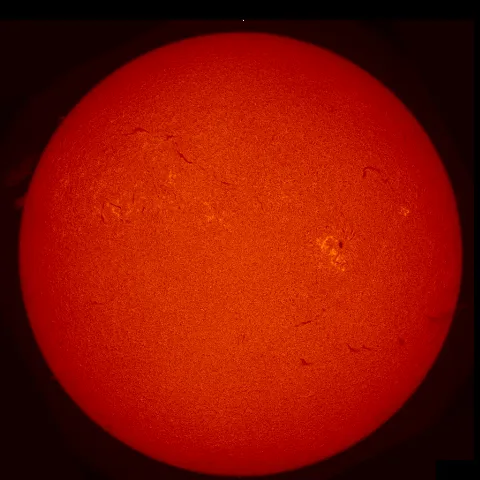 Image of Sun's chromosphere