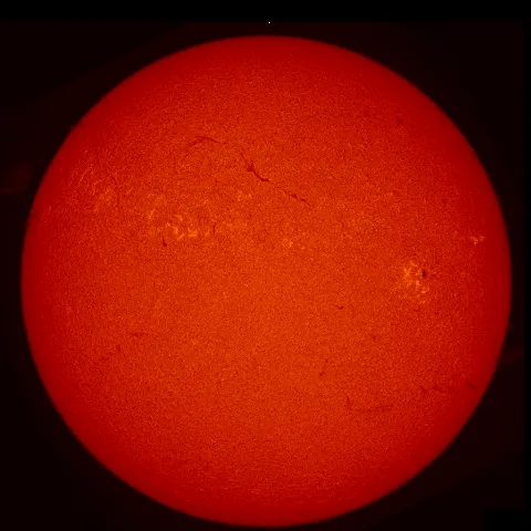 Image of Sun's chromosphere