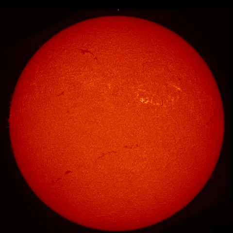 Image of Sun's chromosphere