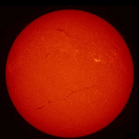 Image of Sun's chromosphere