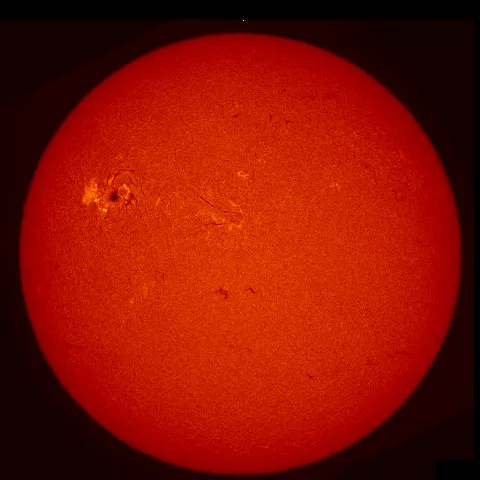 Image of Sun's chromosphere