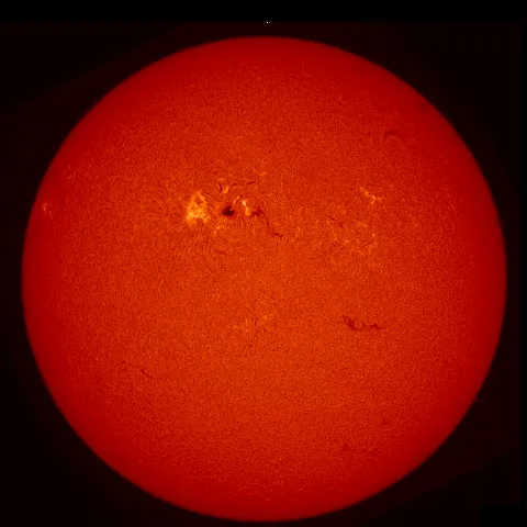 Image of Sun's chromosphere