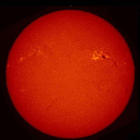 Image of Sun's chromosphere