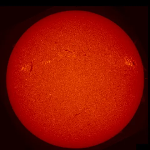 Image of Sun's chromosphere