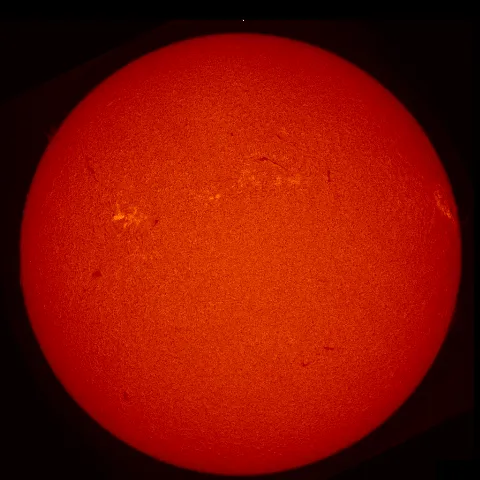 Image of Sun's chromosphere