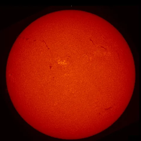 Image of Sun's chromosphere