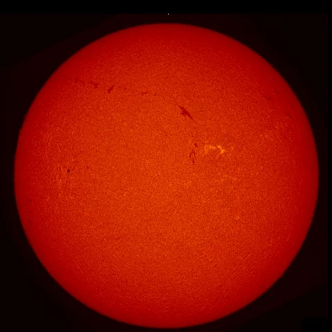 Image of Sun's chromosphere