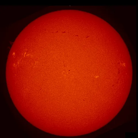 Image of Sun's chromosphere