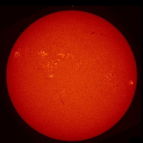 Image of Sun's chromosphere