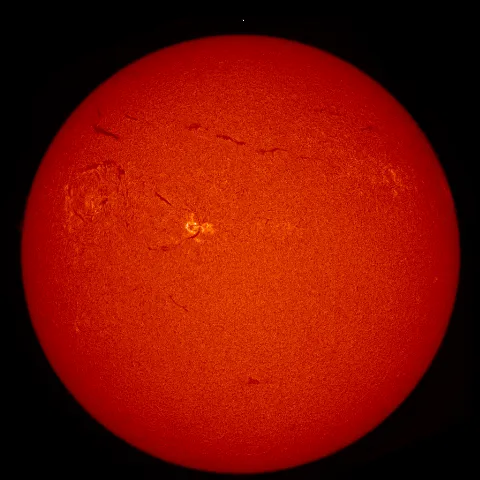 Image of Sun's chromosphere