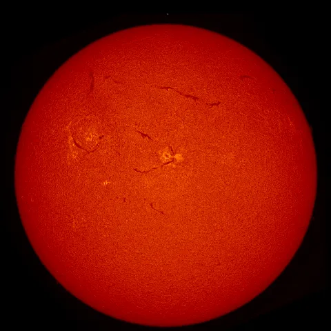 Image of Sun's chromosphere